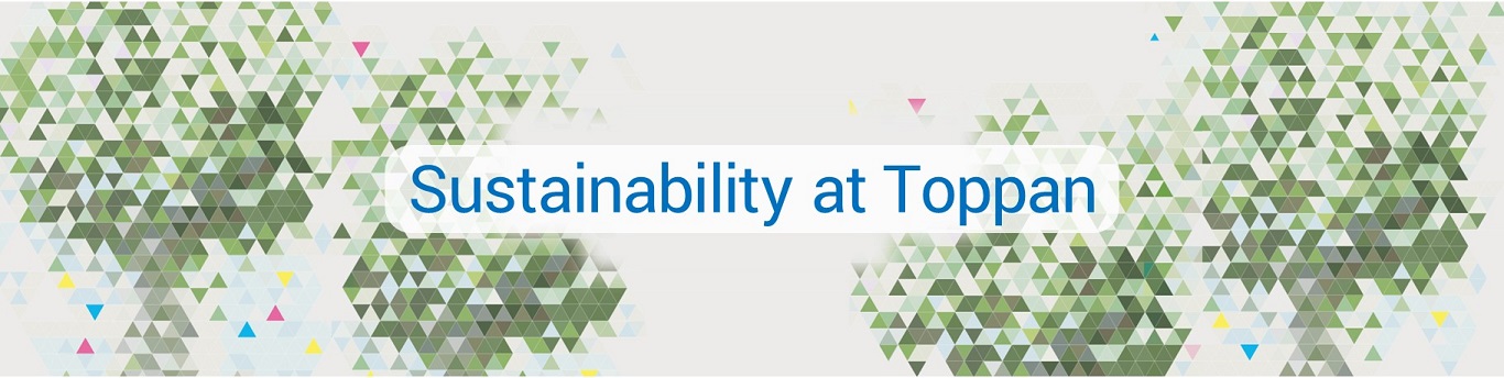 sustainability at TOPPAN