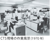 CTS現場の作業風景（1970年）