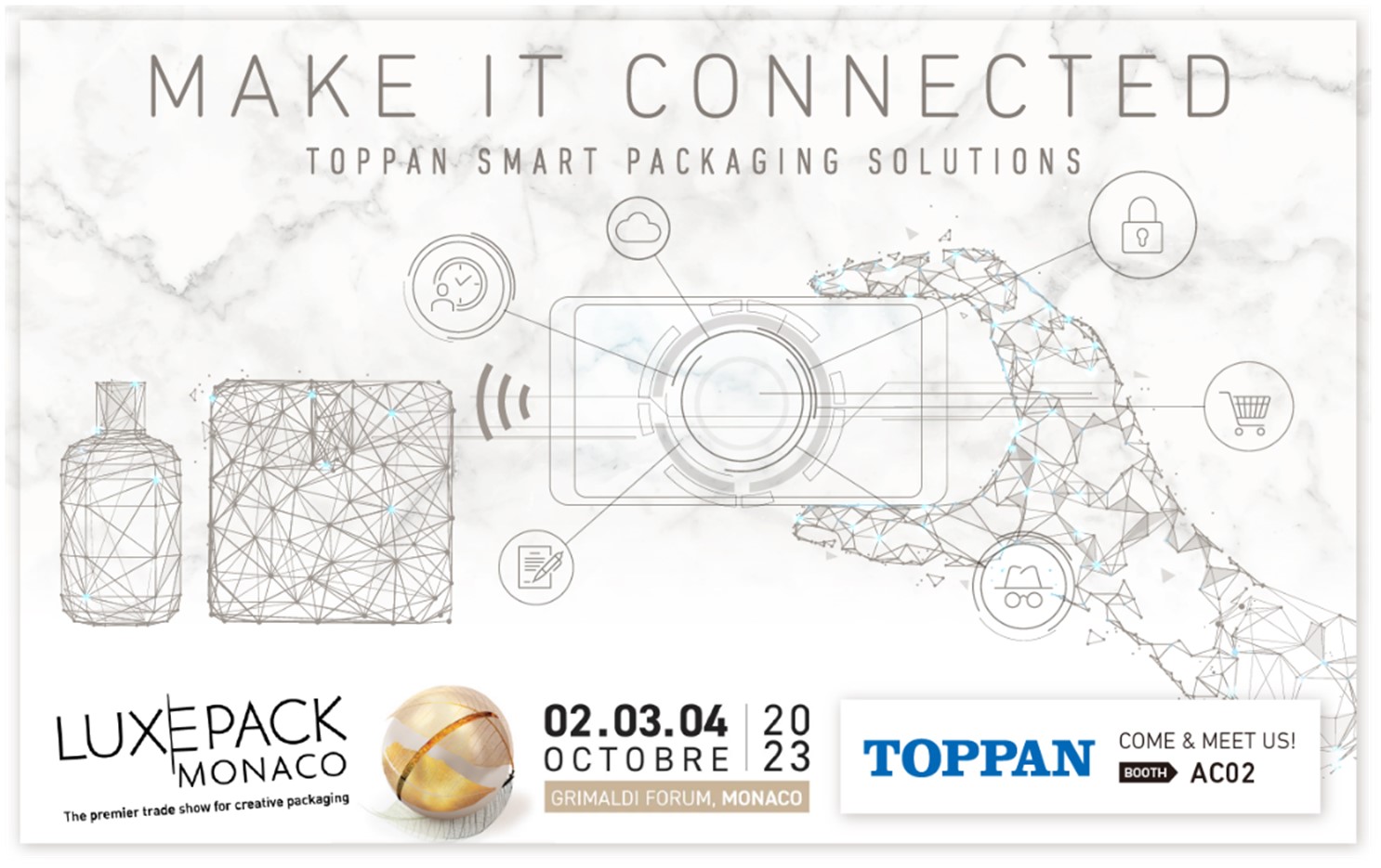 Toppan To Showcase Cutting-edge NFC Solutions at LUXE PACK Monaco
