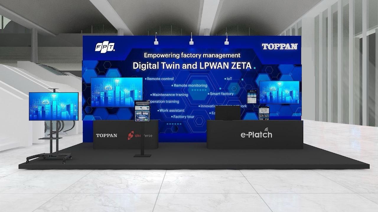 Concept for the TOPPAN Group booth