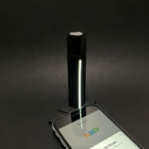 Tag with LEDs