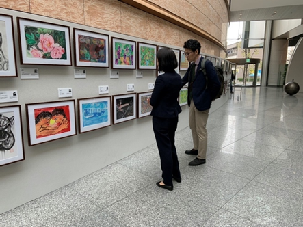 展示会「可能性アートプロジェクト展」の様子