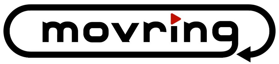 新たな動画作成サービス「movring（モブリン）」ロゴ
