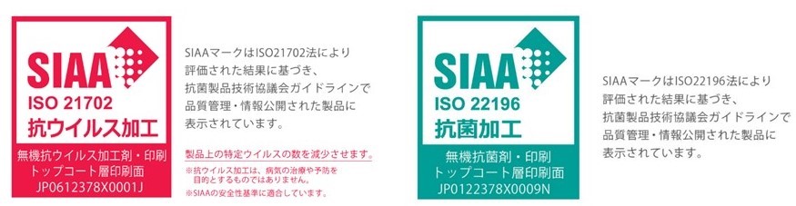 SIAA　ISO21702　ISO22196