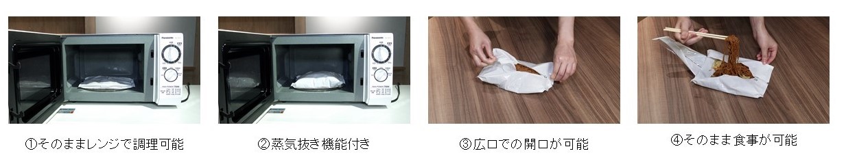 「いただきピロー®」の使用イメージ ©TOPPAN INC.