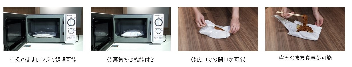 「いただきピロー®」の使用イメージ　©TOPPAN INC.