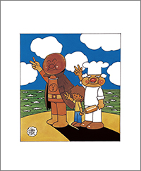 『あんぱんまんとばいきんまん』原画