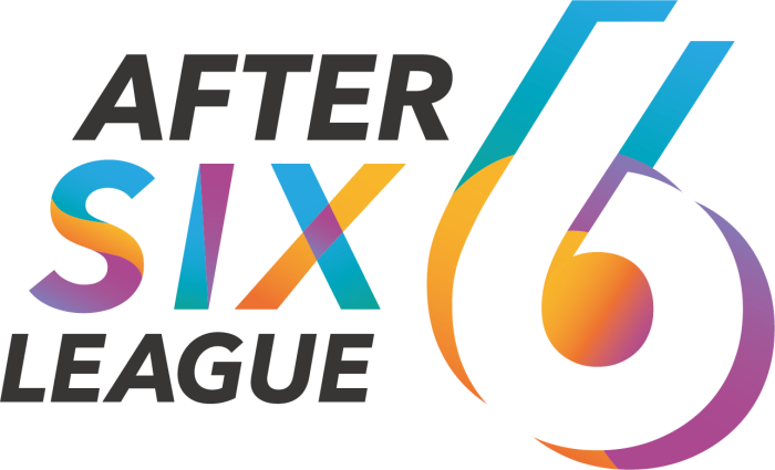 社会人eスポーツリーグ「AFTER 6 LEAGUE™」　ロゴ