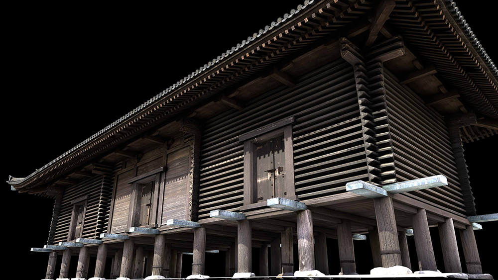 VR作品『正倉院 時を超える想い』 監修:東京国立博物館 文化財活用センター 宮内庁正倉院事務所 制作:TOPPAN株式会社 (2019年10月、TNM & TOPPANミュージアムシアターにて初演)
