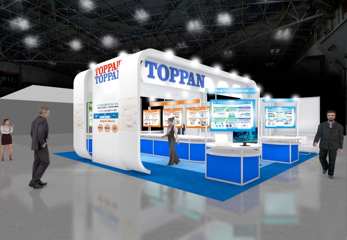 「第26回インターフェックス　ジャパン」TOPPANブースイメージ © TOPPAN Inc.