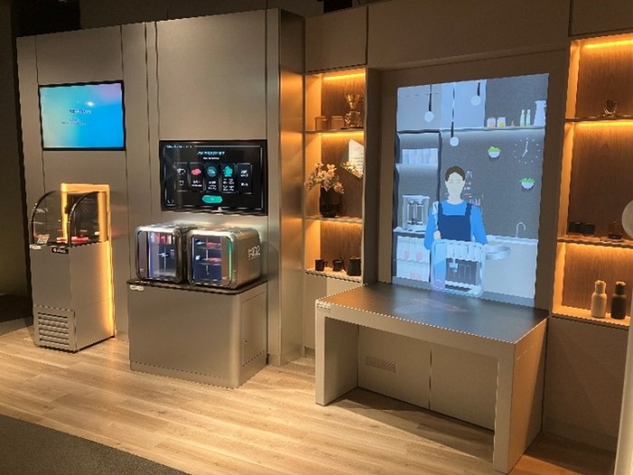 「培養肉未来創造コンソーシアム」展示ブース(写真)