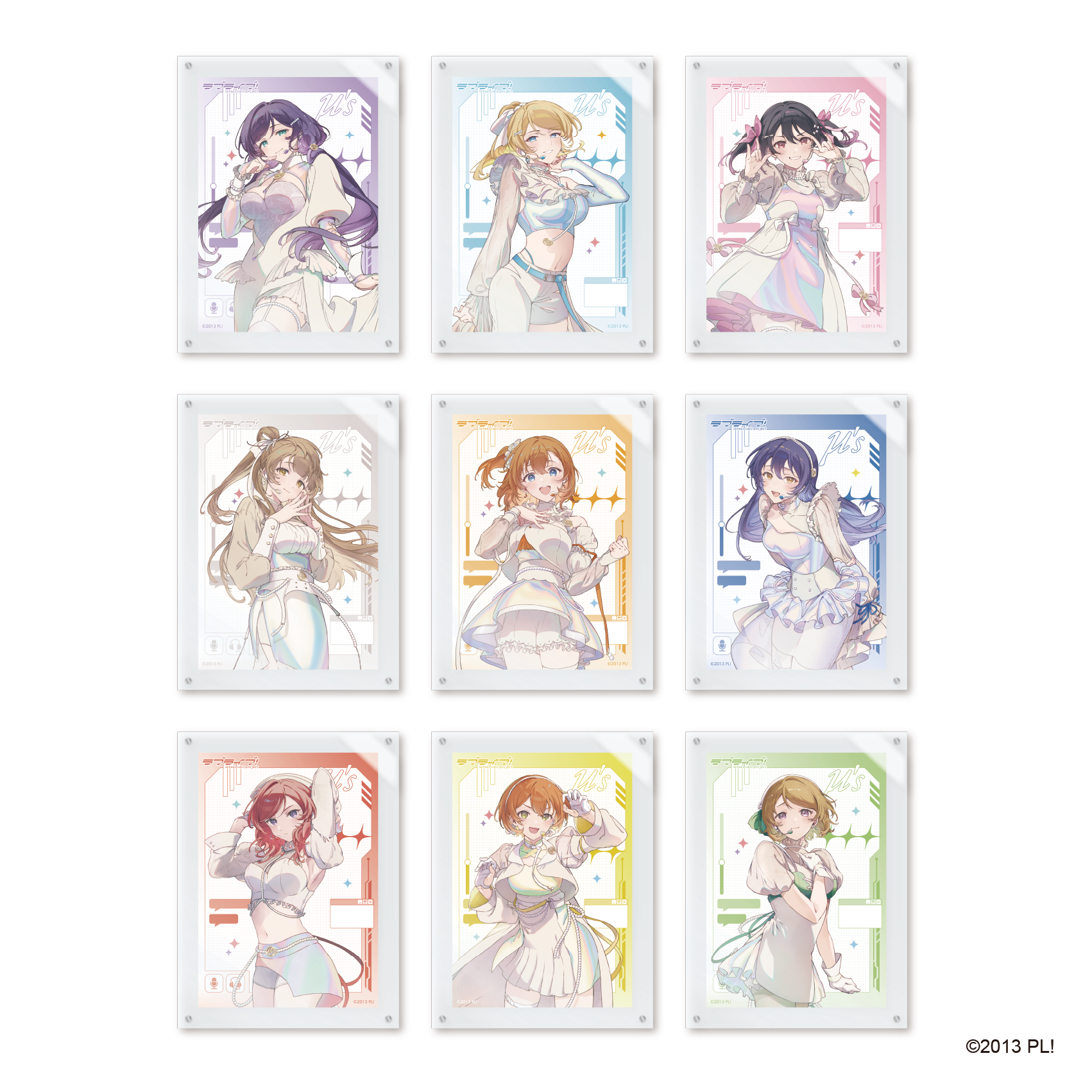 【セブンネット限定】「ラブライブ!」メタルディスプレイ