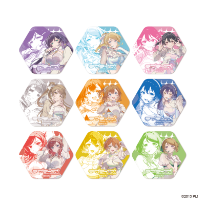 【セブンネット限定】「ラブライブ!」トレーディング缶バッジ (全9種:高坂穂乃果/絢瀬絵里/南 ことり/園田海未/星空 凛/西木野真姫/東條 希/小泉花陽/矢澤にこ)
