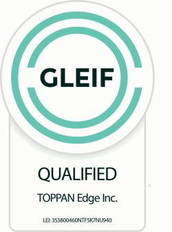 図1.vLEIの適格発行機関(QVI)としてGLEIFから付与された認証マーク