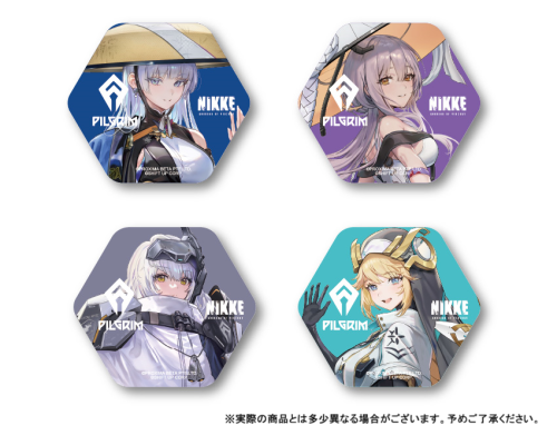 【セブンネット限定】NIKKE 3周年記念缶バッジ 4個セット