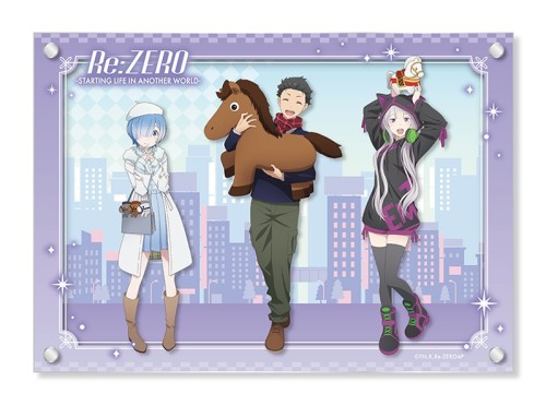 【TOPPA!!! BASE AKIBAオリジナル】3連アクリルディスプレイ「リゼロ」（全1種）