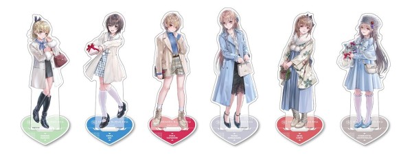 【TOPPA!!! BASE AKIBA オリジナル】アクリルスタンド「ヘブンバーンズレッド」(全6種)