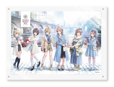 【セブンネット限定】メタルディスプレイ「ヘブンバーンズレッド」(全1種)