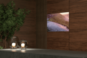 インテリアと一体化したディスプレイ