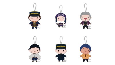 【TOPPA!!! BASE AKIBA オリジナル】ぬいぐるみ「ゴールデンカムイ」（全6種）