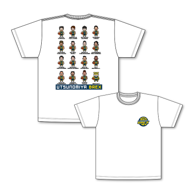 【TOPPA!!! BASE AKIBAオリジナル】Tシャツ「宇都宮ブレックス」 (全1種)