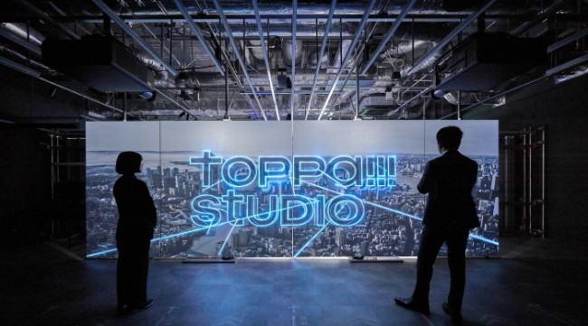 「TOPPA!!!STUDIO」プロローグエリア
