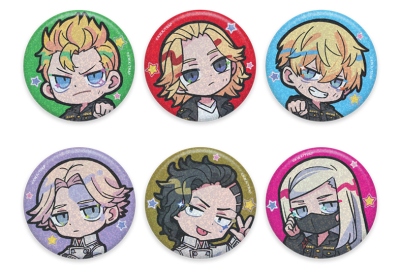 【TOPPA!!! BASE AKIBAオリジナル】トレーディングホログラム缶バッジ「東京リベンジャーズ×寺田てら」(全6種)