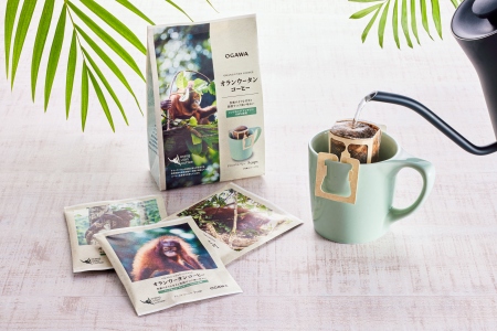 オランウータンコーヒー＆ソフトドリンク販売