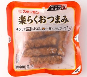 楽らくおつまみ アメリカンソーセージ