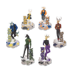 【TOPPA!!! BASE AKIBA オリジナル】アクリルスタンド『BEASTARS FINAL SEASON』(全6種)