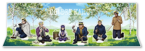 【TOPPA!!! BASE AKIBAオリジナル】ジオラマアクリルスタンド（野山あそび）「ゴールデンカムイ」（全6種）