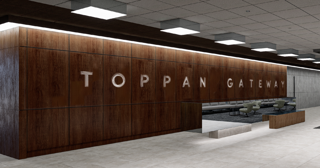 TOPPAN GATEWAYエントランスホール