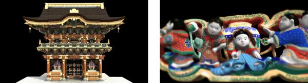 日光東照宮と凸版印刷、VR作品『日光東照宮 国宝 陽明門』を共同