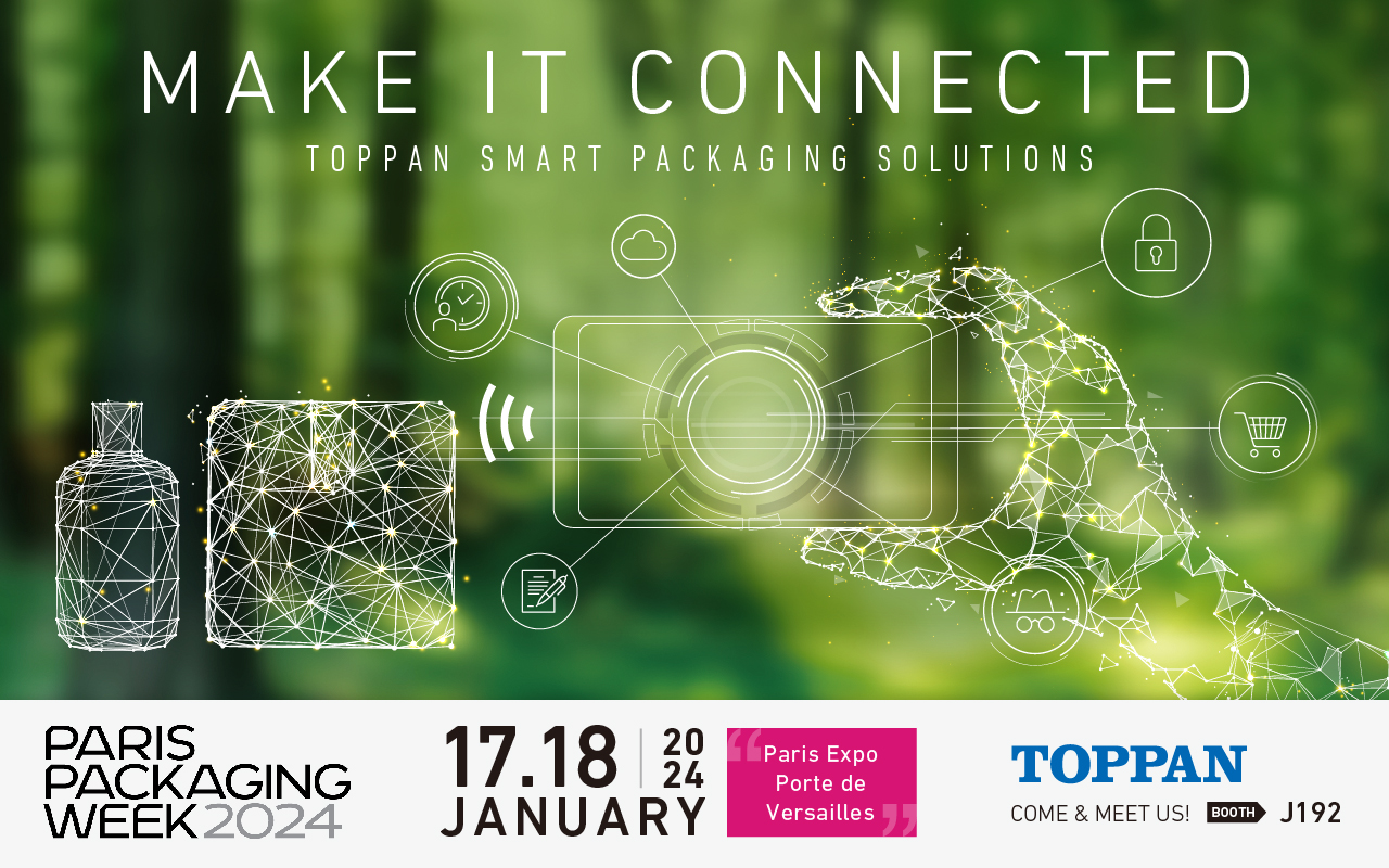 TOPPAN Digital参展巴黎包装周展示NFC解决方案